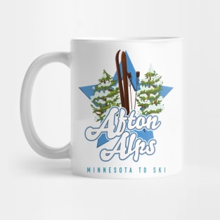 Afton Alps Minnesota To Ski Mug